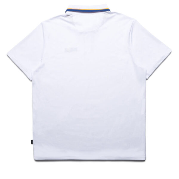 Malbon Golf Grasse Pique Polo - White - Image 2