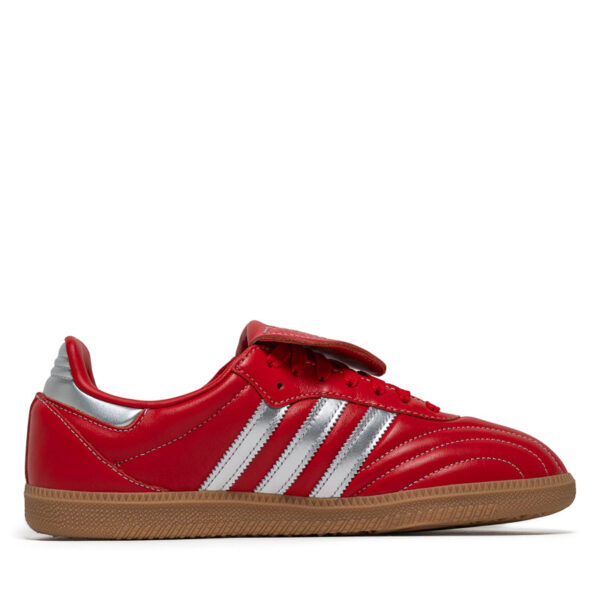 Women's Adidas Samba LT - Better Scarlett/Silver Metallic - Image 3