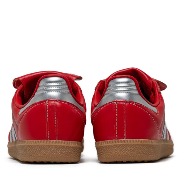 Women's Adidas Samba LT - Better Scarlett/Silver Metallic - Image 4