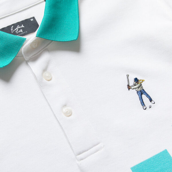 Eastside Golf Graphic Pique Polo - Multi Color - Image 3