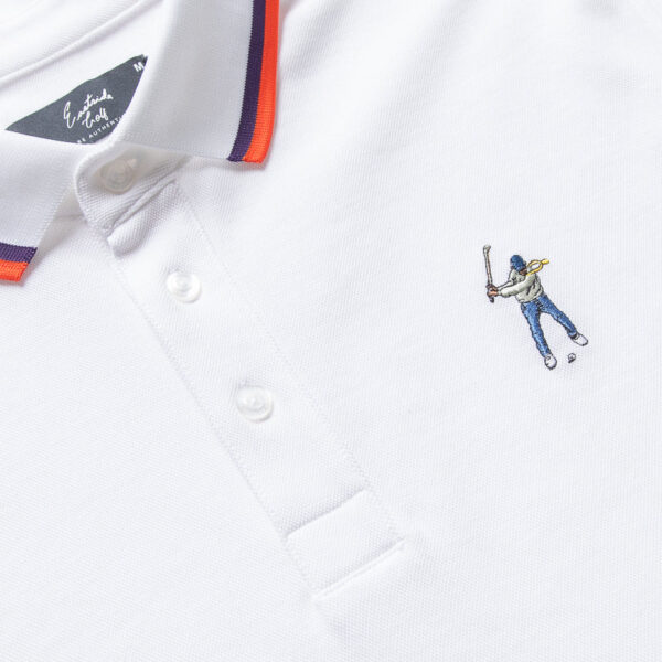 Eastside Golf Versa Pique Polo - Bright White - Image 3